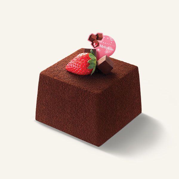 明治雪吻朱古力造型蛋糕