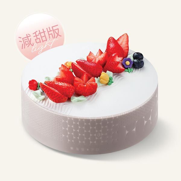 茉莉花茶忌廉蛋糕 (減甜版3磅)