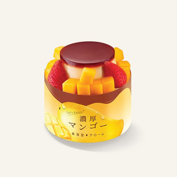 芒果焦糖雞蛋布丁蛋糕