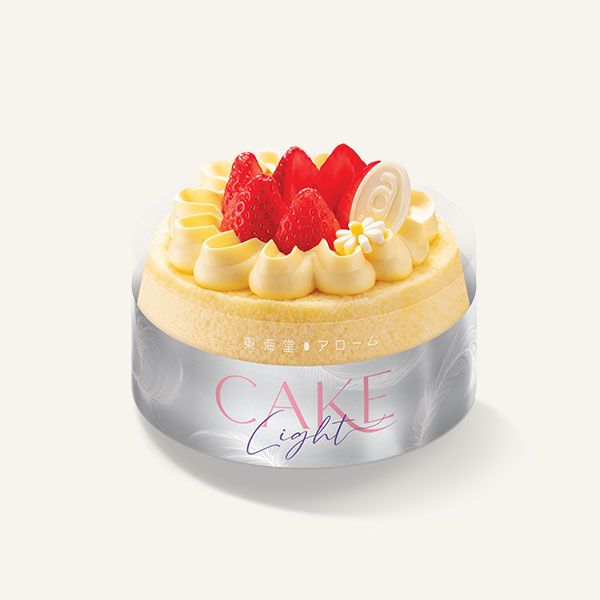 Yuzu Strawberry Cake Light